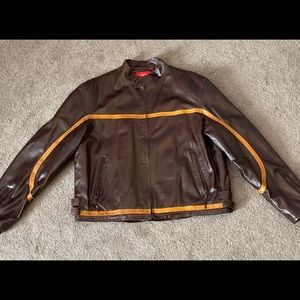 mens leather jacket